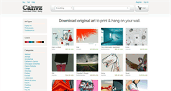 Desktop Screenshot of canvz.com