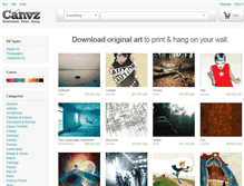 Tablet Screenshot of canvz.com